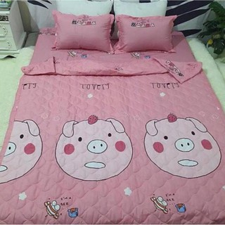 Set 5 món Vỏ Chăn Ga Gối Poly Cotton (Được chọn mẫu)