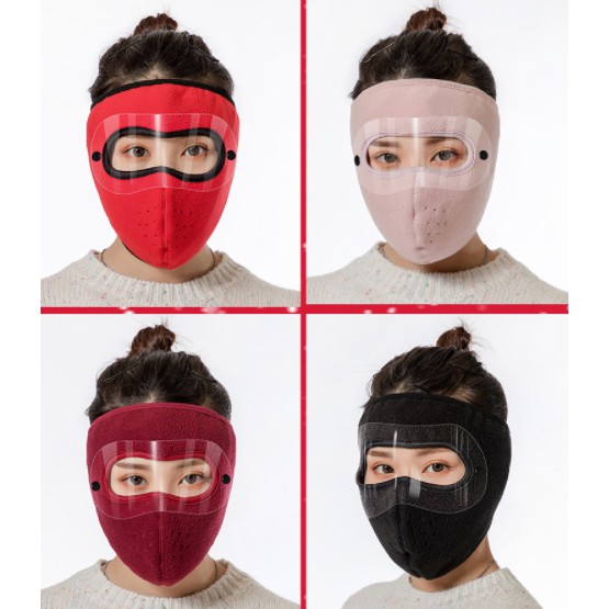 Khẩu Trang Nỉ Mềm Mịn Ninja 2 In 1 Có Kính Chống Bụi, Chống Nắng Cực Tốt Cực Ấm – Dumi Shop | BigBuy360 - bigbuy360.vn