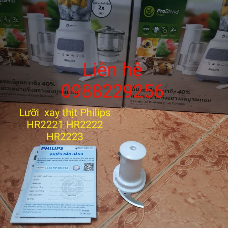 Linh kiện máy xay Philips chính hãng HR2221/ HR2223/ HR2222 hàng tách bộ