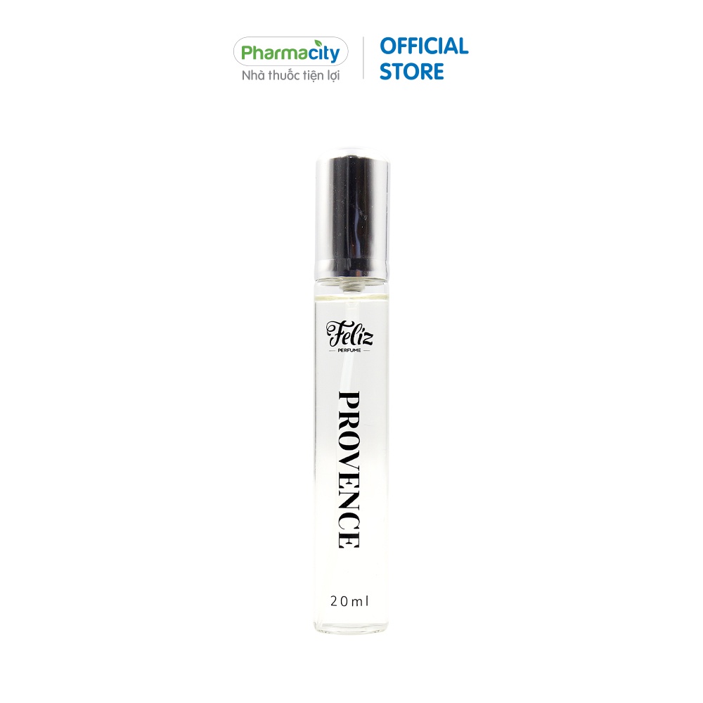 Nước hoa Feliz Perfume Provence (màu tím/trắng/hồng)