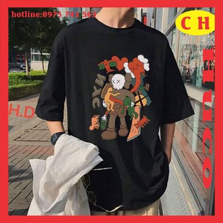áo phông hè, thun tay lỡ NYC in 5D form thụng chất cotton mềm mát thời trang nam nữ form thụng unisex freesize ulzzang
