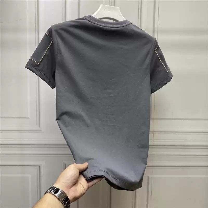 Nike Áo nam Tay Ngắn Cổ Tròn Thời Trang Phong Cách