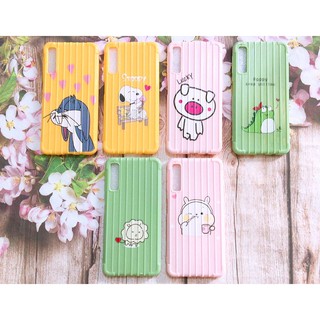 Ốp lưng vỏ kiểu vali dành cho Samsung galaxy a7 2018 siêu cute