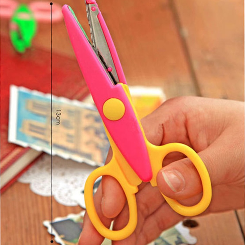 Kéo Cắt Album Ảnh 5 Inch Bằng Nhựa Cho Bé