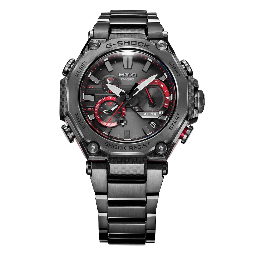 Đồng Hồ Casio Nam Dây Thép Không Ghỉ Chính Hãng GSHOCK MTG-B2000YBD-1A