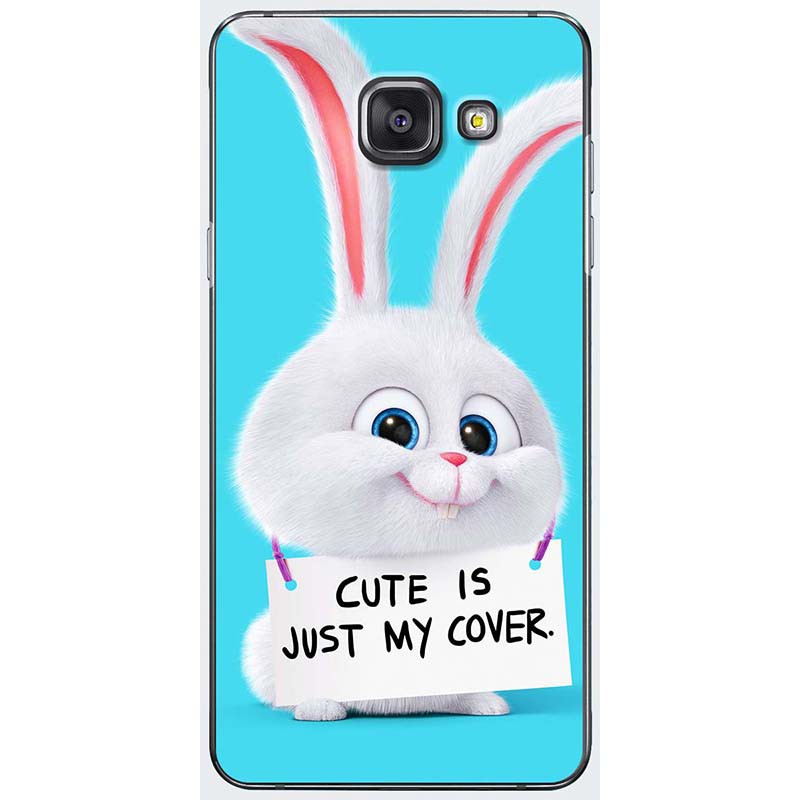 Ốp lưng nhựa dẻo Samsung Galaxy A3 2016, A5 2016, A7 2016 Thỏ cute
