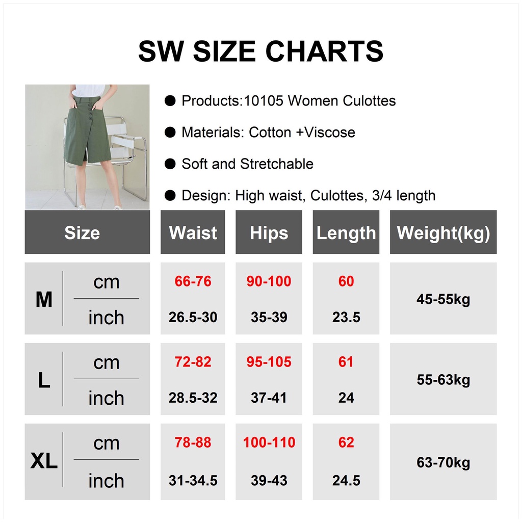 Eyouth 10105 Quần Dài Ống Rộng Có Túi Co Giãn Chất Lượng Cao Cho Nữ