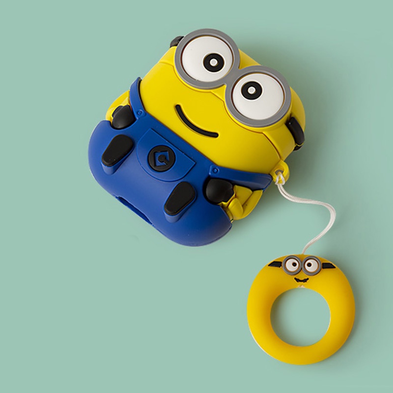 Vỏ Bảo Vệ Hộp Sạc Tai Nghe XIAOMI Air 2/Air 2S Chống Rơi Họa Tiết Hoạt Hình Dễ Thương