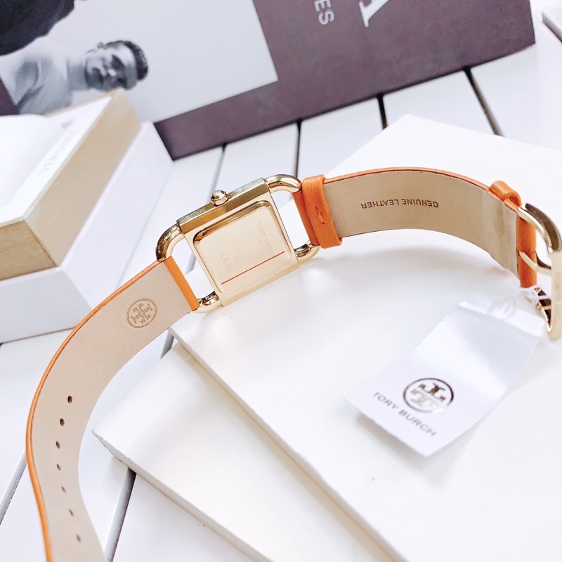 Đồng Hồ Nữ Tory Burch Màu Cam Trẻ Trung