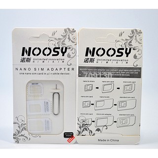 Bộ Chuyển Đổi Nano Sim - Sim Adapter - NOOSY