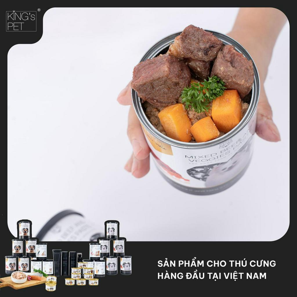 Pate King's Pet dành cho chó mèo mọi lứa tuổi