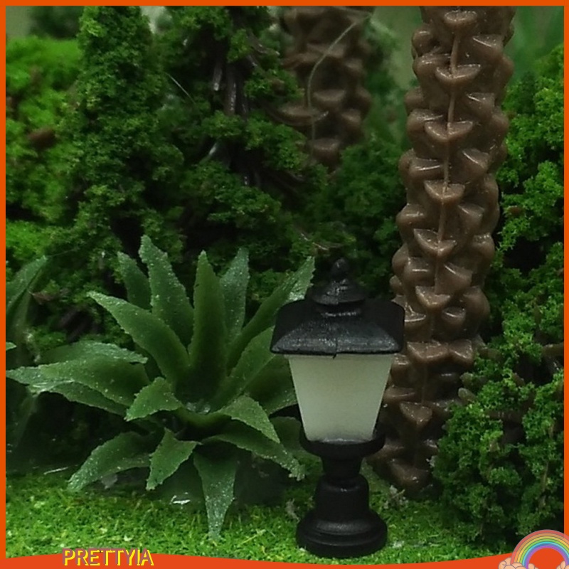 Set 10 Đèn Led 1: 100 1.9cm Dùng Để Trang Trí Tiểu Cảnh / Sân Vườn