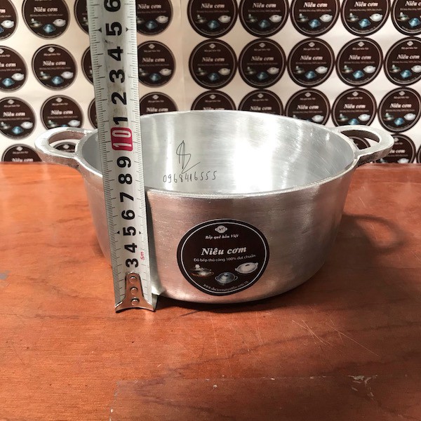 Nồi Xoong gang doa bóng nấu cơm kho cá 18 cm chính hãng Ngân Thọ.