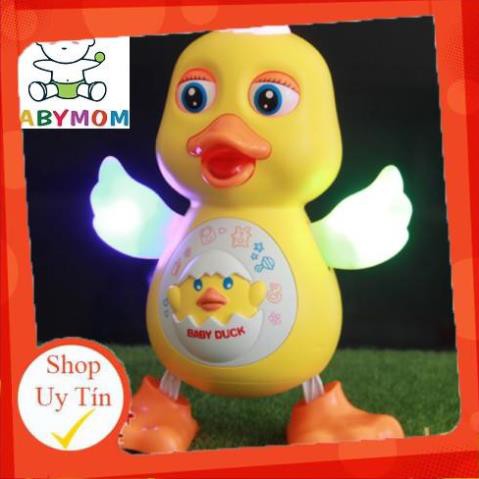 Đồ Chơi Chú Vịt Điện Tử Nhảy Múa Có Đèn Và Nhạc siêu CUTE Cho Bé tăng khả năng vận động