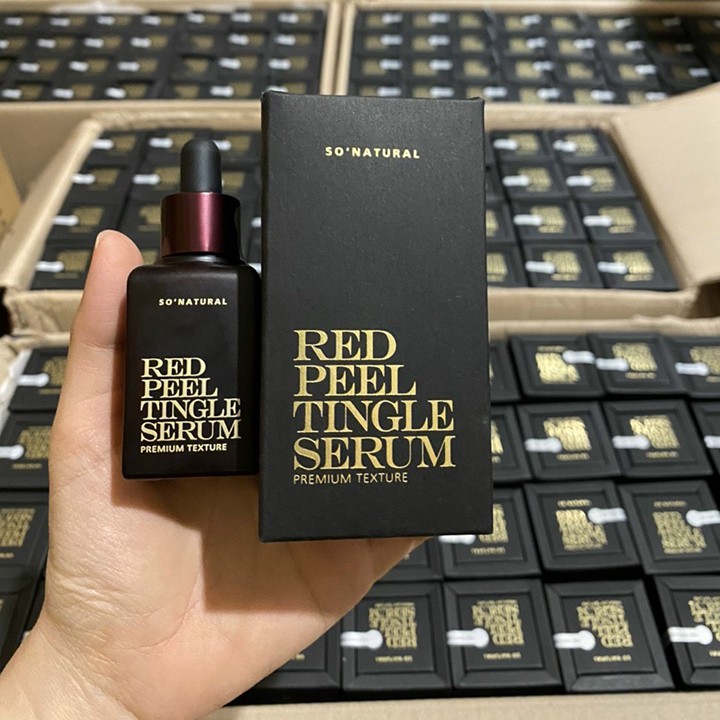 Thay da sinh học Red Peel Tingle 20ml Hàn Quốc Zuka Beauty sạch da tẩy tế bào chết