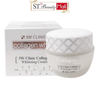 Kem dưỡng da 3W Clinic Collagen làm trắng dưỡng ẩm và chống lão hóa 60ml Hàn Quốc