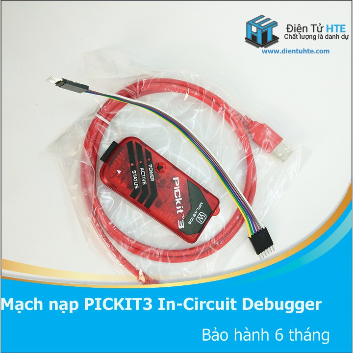 Mạch Nạp PICkit 3.5 In-Circuit Debugger / Programmer [HTE Quy Nhơn CN2]