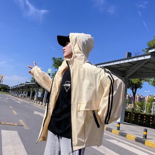 Áo khoác gió nữ form rộng