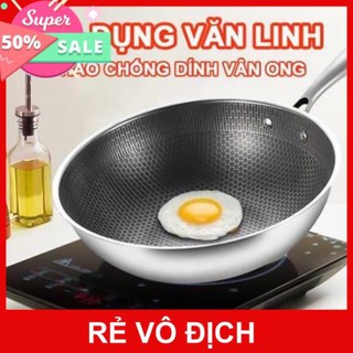 Chảo vân tổ ong sâu lòng size 32cm siêu chống dính