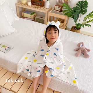 Áo choàng Muslin xô cho bé