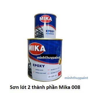 Sơn lót Mika 008 Epoxy 2 thành phần Hàng Chính Hãng