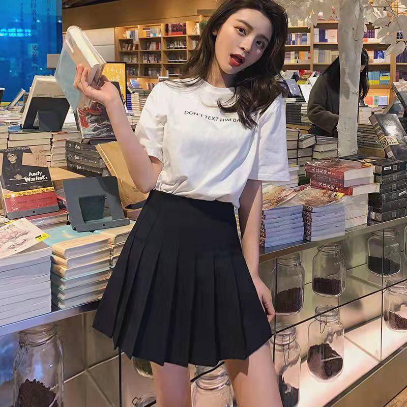 Chân váy tennis ngắn xếp ly lưng cao màu xám sọc ca rô thời trang cho nữ 2021 | BigBuy360 - bigbuy360.vn