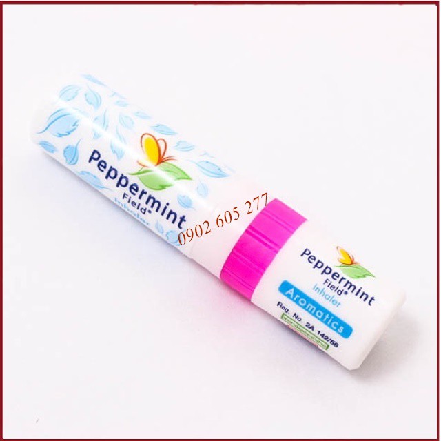 [hàng chính hãng]Ống Hít Thông Mũi 2 Đầu PEPPERMINT FIELD Inhaler Aromatics (GIAO MÀU NGẪU NHIÊN)