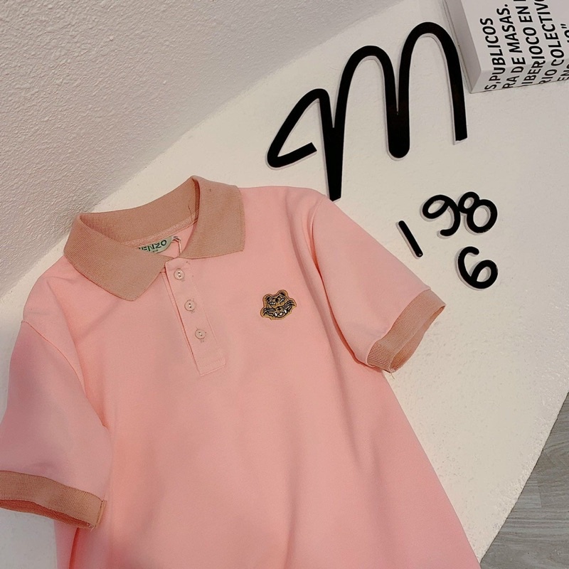 Áo Polo Nữ Hồng Datas.co ❤️ Áo Thun Nữ Có Cổ Ken.zo