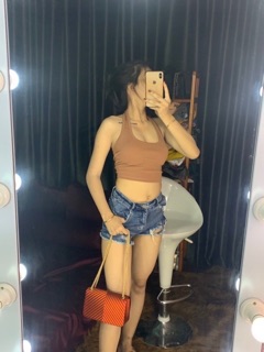 Áo yếm croptop chất thun borip - Z3U