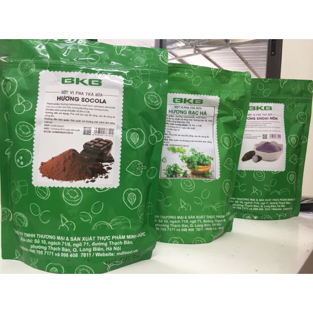 Bột vị pha trà sữa các vị