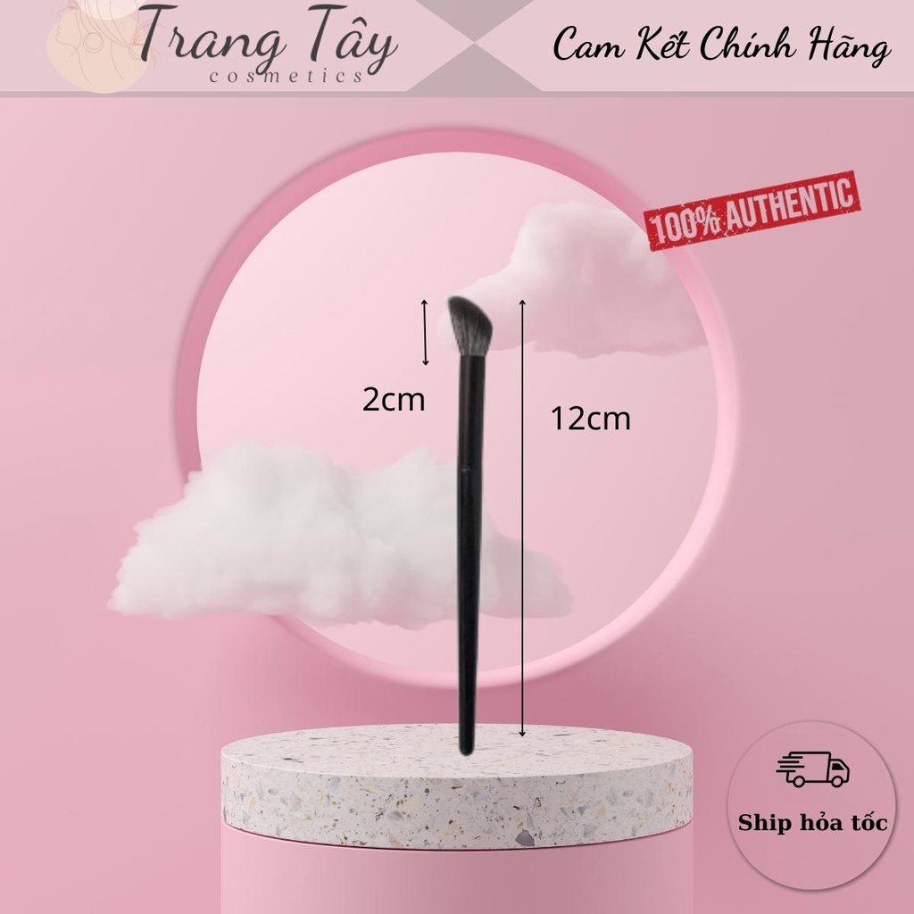 Cọ trang điểm đánh phấn mắt tạo khối mũi góc cạnh