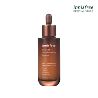 Tinh chất phục hồi da và chống lão trà đen innisfree black tea youth enhancing ampoule 50ml