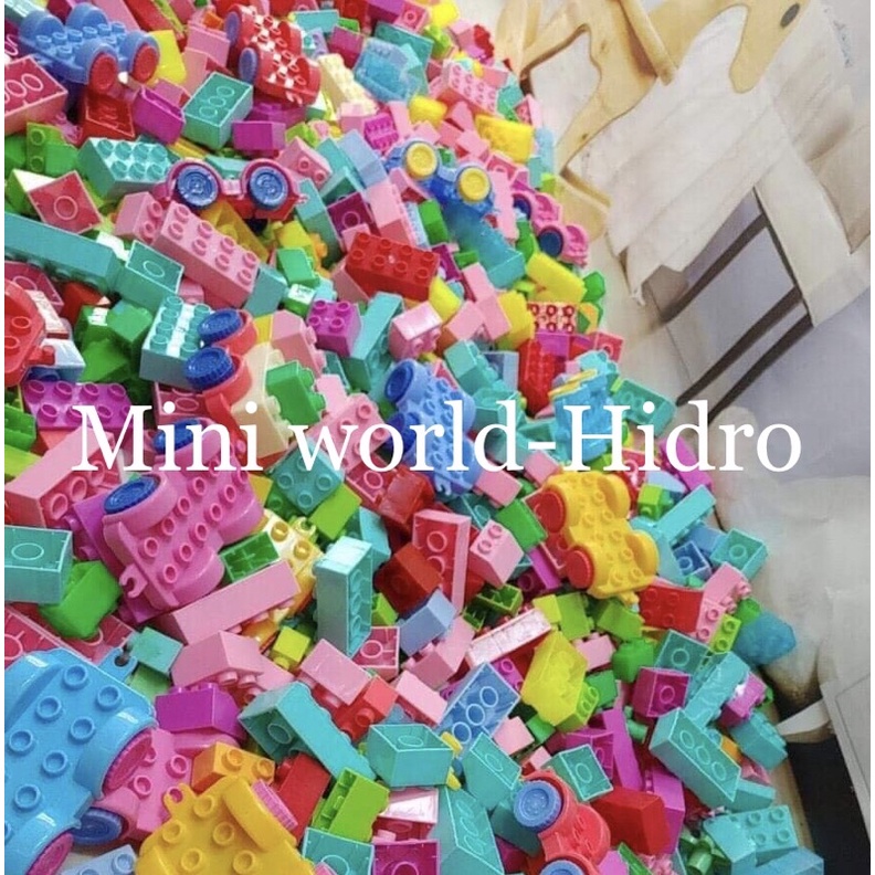Combo Lego lắp ráp xếp gạch cân kí ký làm đồ chơi sáng tạo cho bé trai bé gái