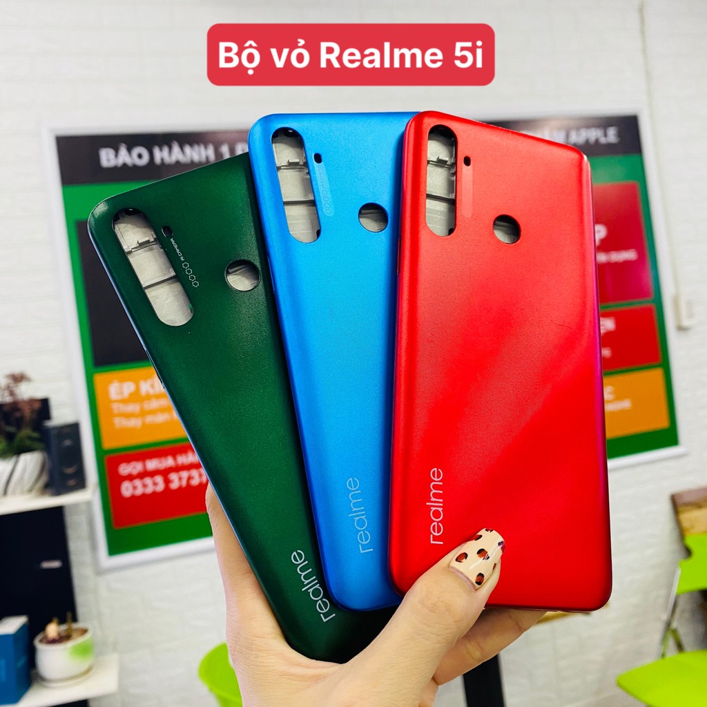 Vỏ bộ Điện thoại Realme 5i RMX-2030 đẹp chất lượng cao, như zin, hàng nấu máy