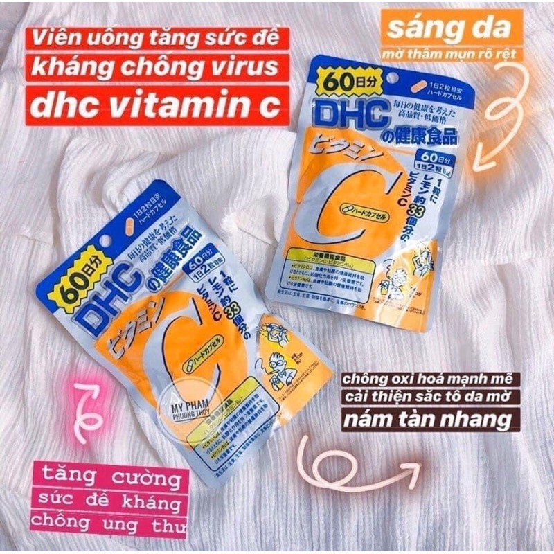 Viên uống Dhc Vitamin C