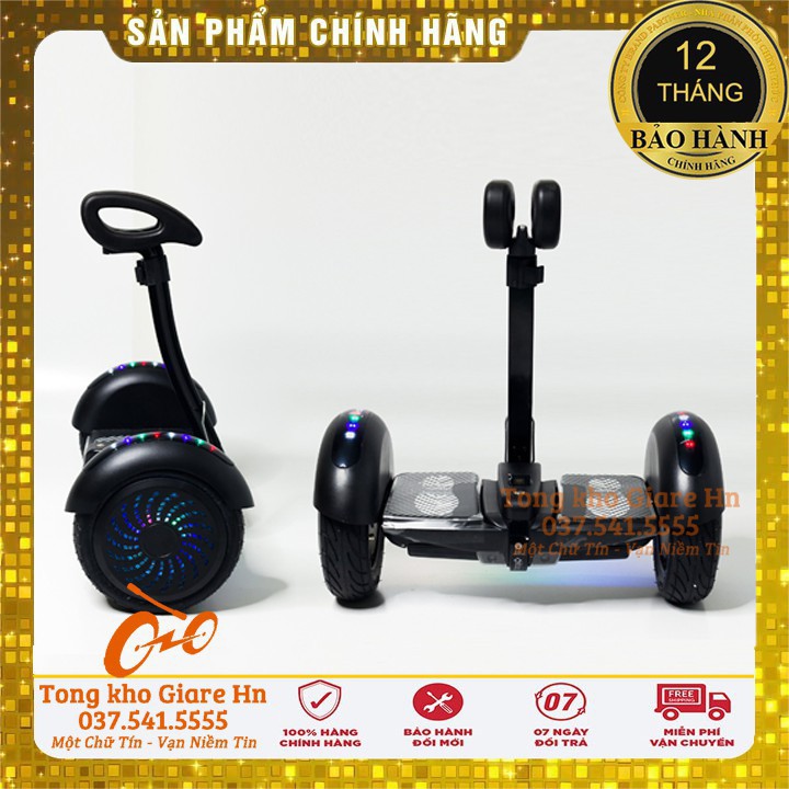 Xe điện cân bằng 2 bánh, Kích thước 10 inch, Bluetooth - Điều khiển bằng điện thoại,Tải trọng tới 120kg