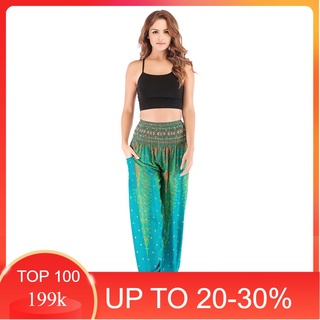Quần alibaba, yoga, harem, boho mặc nhà, thể thao H00103