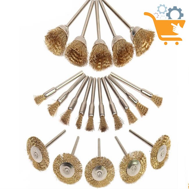 Chổi Đánh Rỉ Sắt 3 Kiểu Dáng Trục 3mm