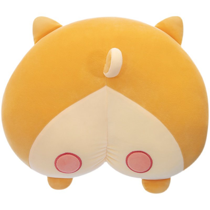 Gối Ôm Nhồi Bông Hình Mông Corgi Dễ Thương