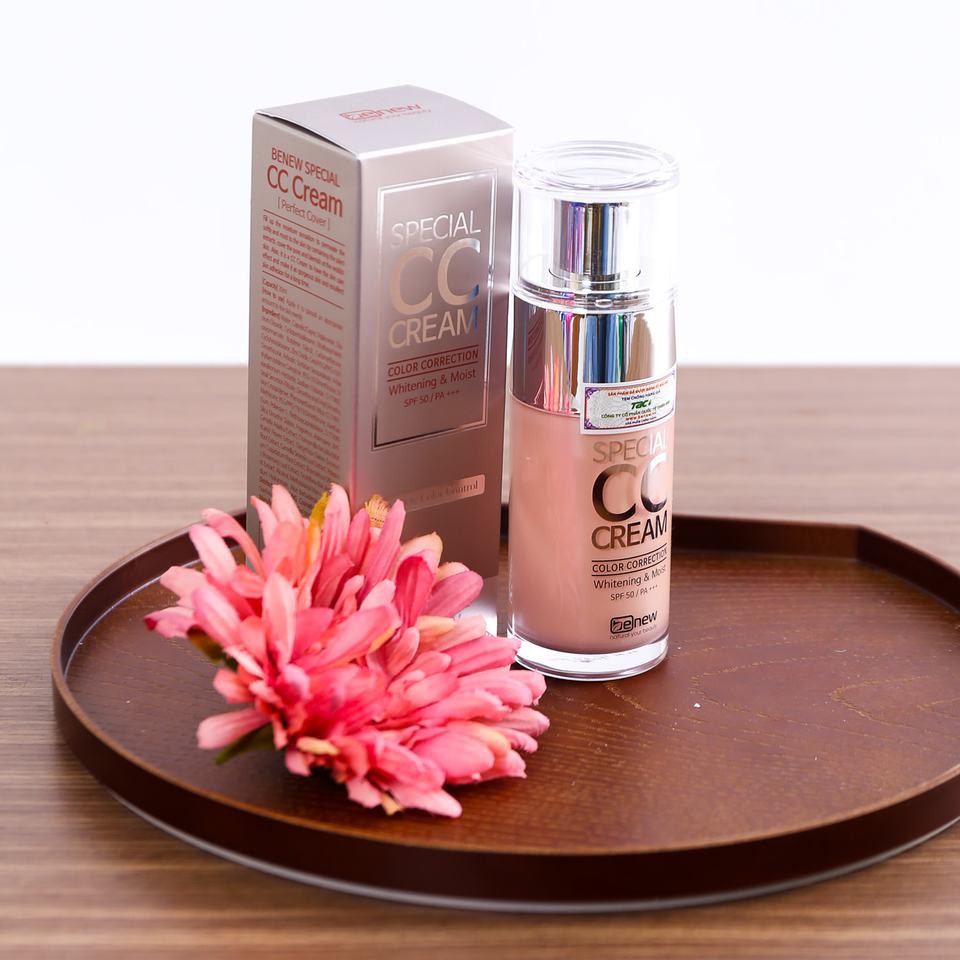 Kem Nền Che Khuyết Điểm Mịn Nhẹ Kiềm Dầu BENEW SPECIAL C.C CREAM | BigBuy360 - bigbuy360.vn