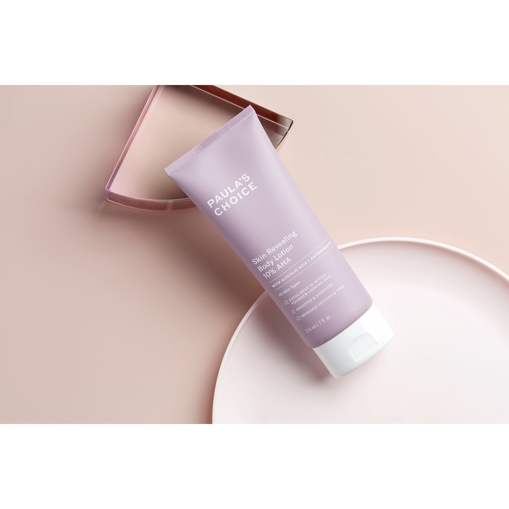 Kem dưỡng thể sáng da Paula's Choice 10% AHA Skin Revealing Body Lotion 210ml [NHẬP KHẨU CHÍNH HÃNG 100%]