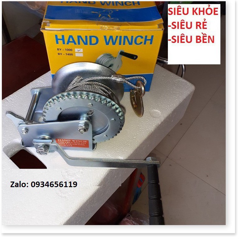 Tời quay tay 600 LBS