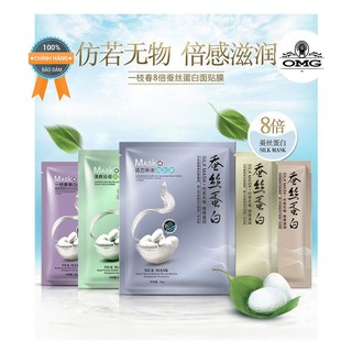 10 miếng mặt nạ tơ tằm bioaqua