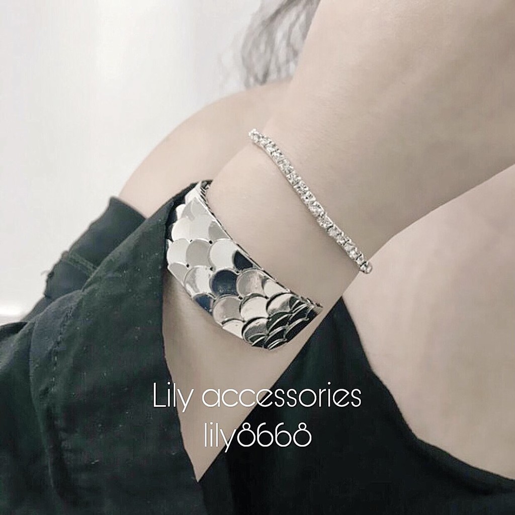 Twinkle Charm Bracelet lắc tay vòng tay đá lấp lánh