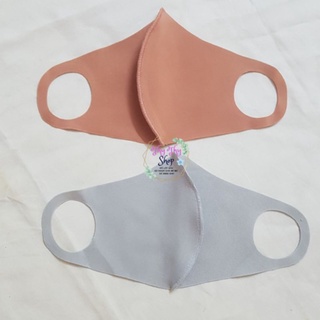 Khẩu trang vải su poly 2 lớp chất vải dày đẹp