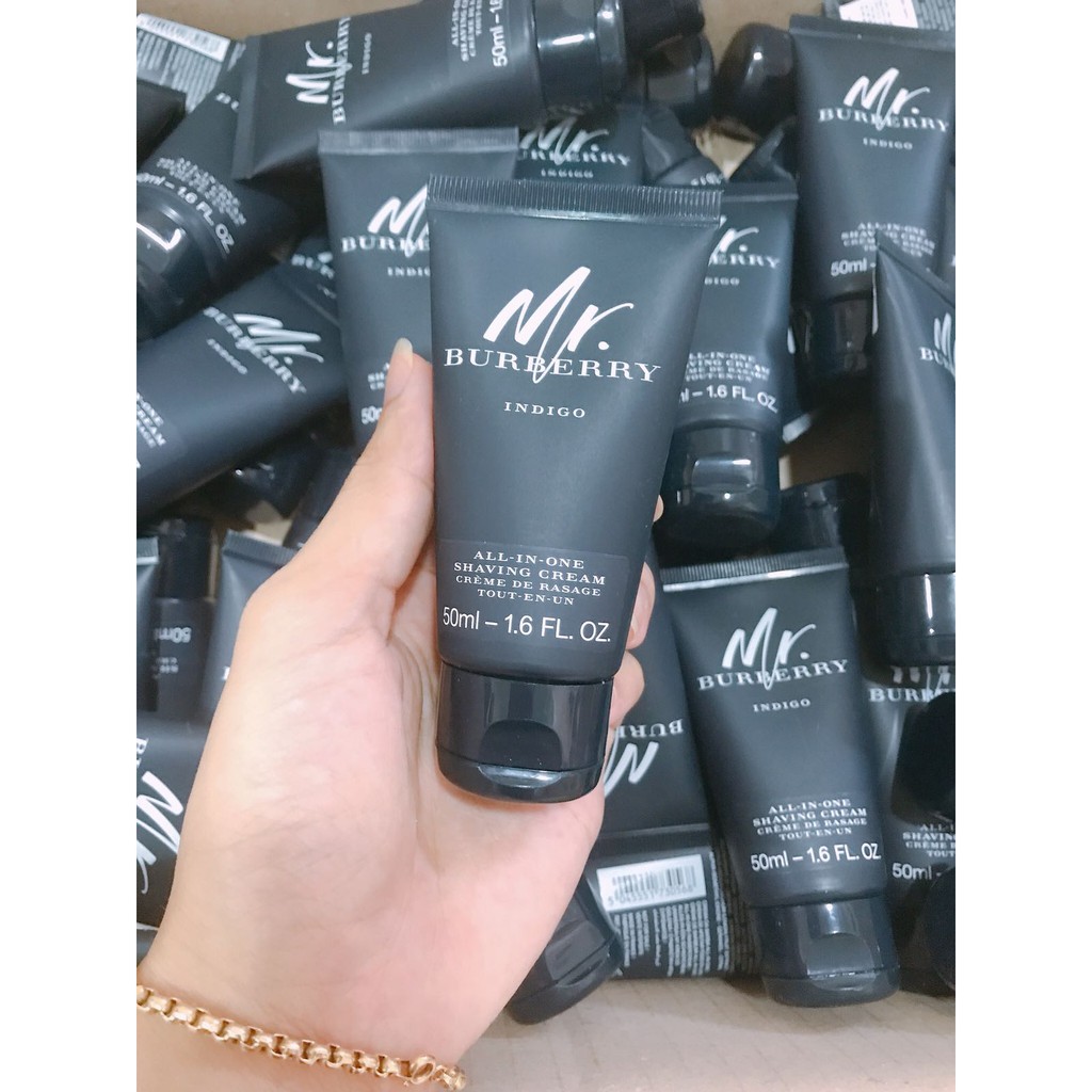 mr burberry indigo shaving cream