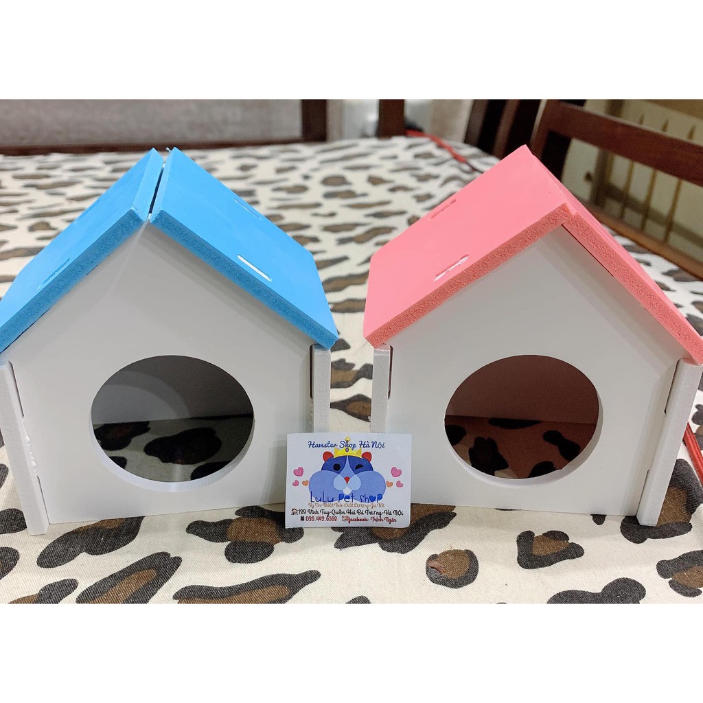 Nhà ngủ gỗ cho hamster