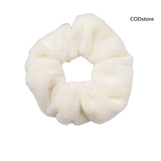 Set 18 Dây Cột Tóc Phối Lông Mềm Mại Thời Trang Cho Nữ