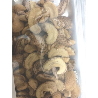 0.5 Kg Hạt điều rang muối Bình Phứơc, còn vỏ lụa. Loại hạt bể