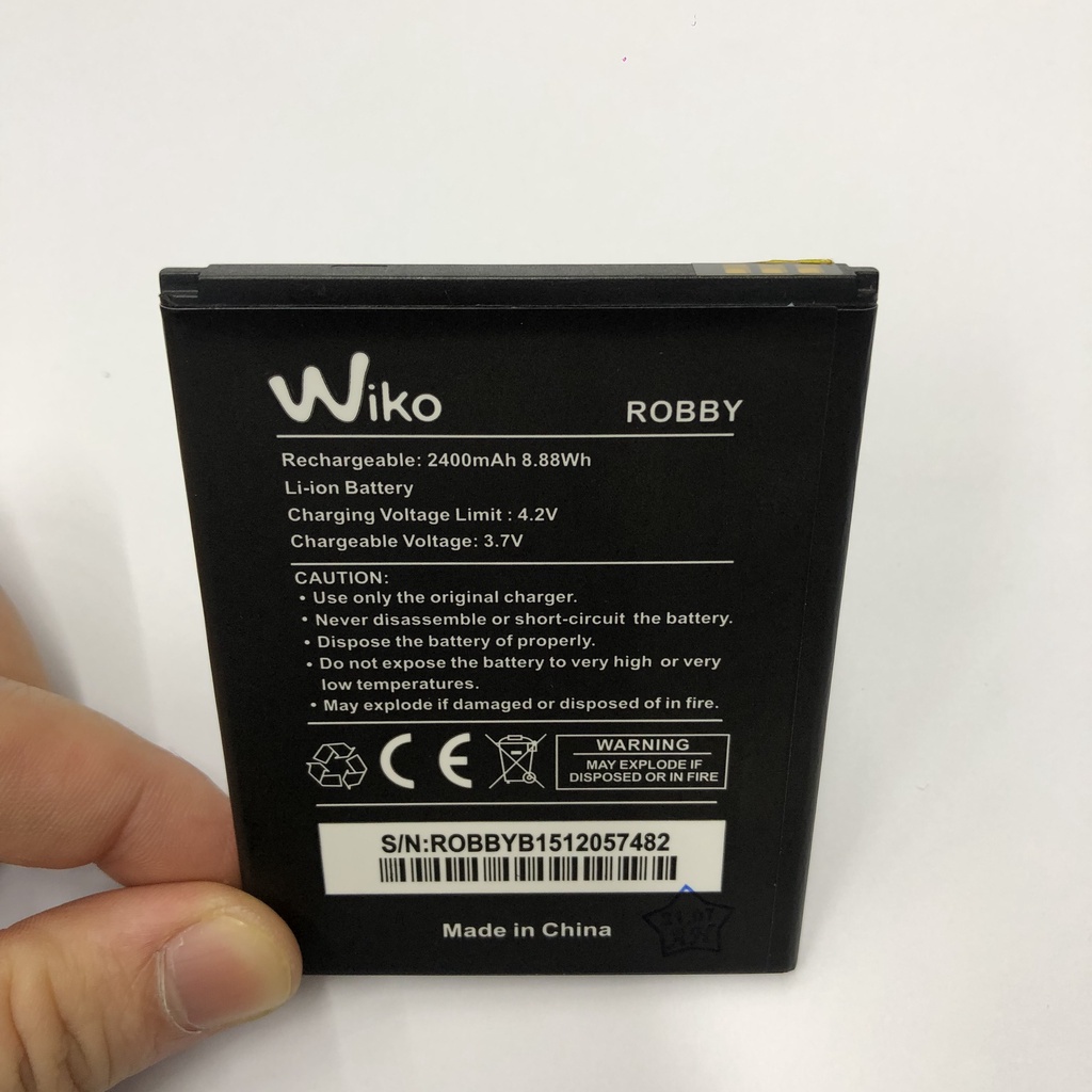 [Bảo hành đổi mới] Pin Wiko Robby giao hàng hỏa tốc